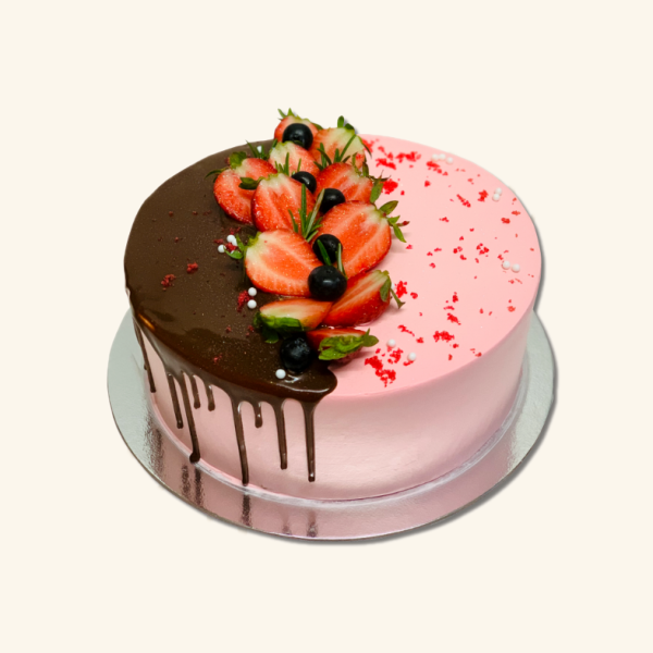 Strawberry Pink Drip