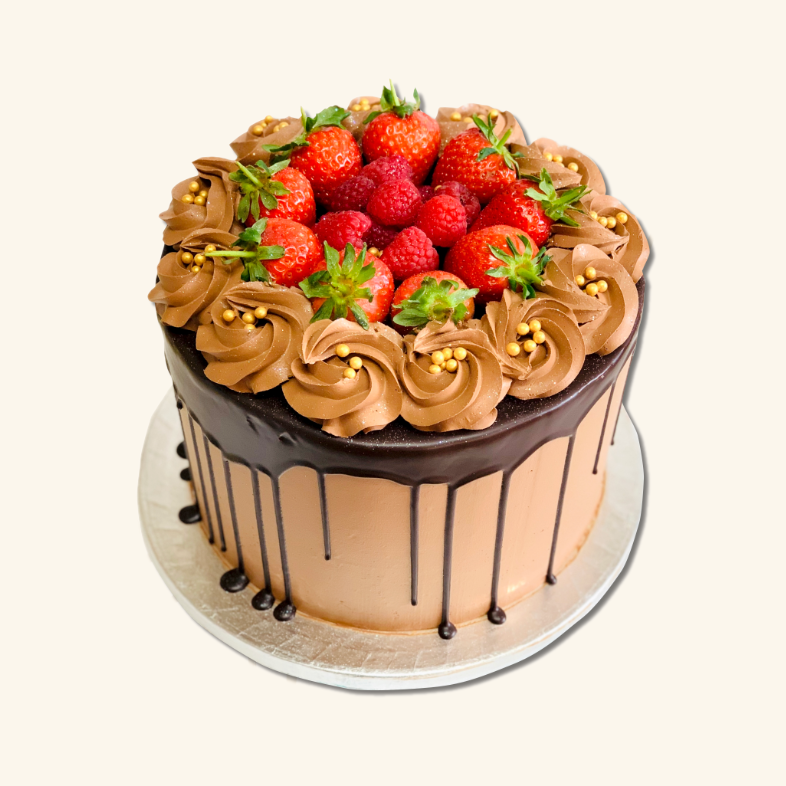 Strawberry Choc Drip